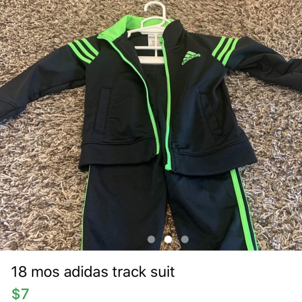 2T Adidas Track Suit
